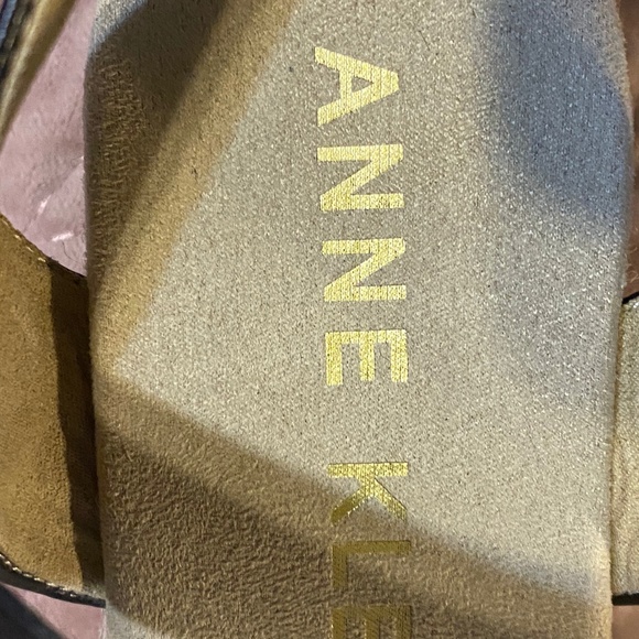 Anne Klein I flex wedge espadrille faux snakeskin sandal. Sz 7.5 - Picture 14 of 16